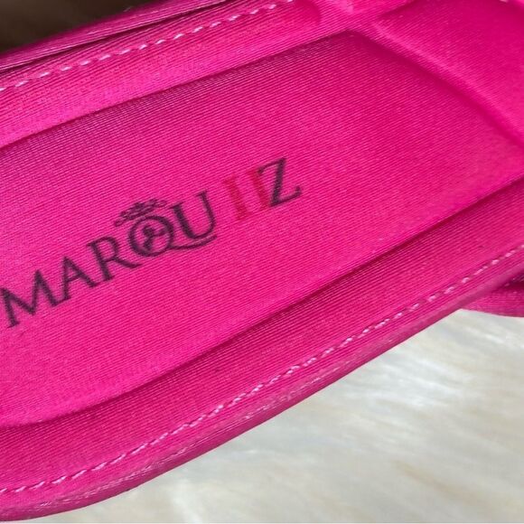 Pink Elegant Heels with Strappy Design - Picture 2 of 7